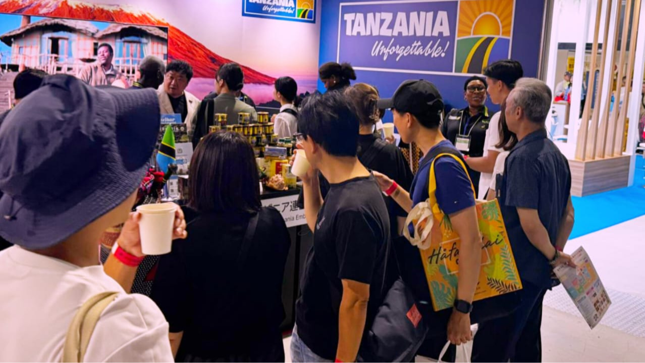 CHAI YA TANZANIA YAWAVUTIA WENGI KWENYE MAONESHO YA UTALII NCHINI JAPAN